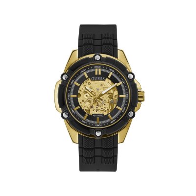 Guess Miesten rannekellot GW0061G2 (Ø 47 mm) Musta Ruostumaton teräs