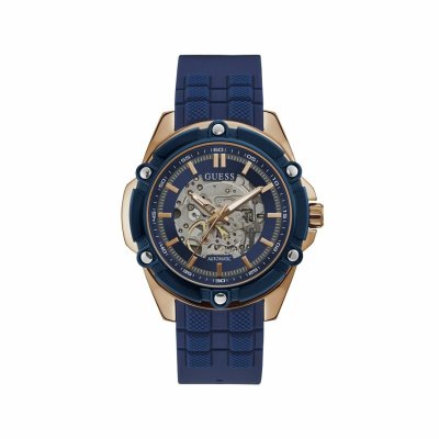 Guess Miesten rannekellot GW0061G3 (Ø 47 mm) Sininen Ruostumaton teräs