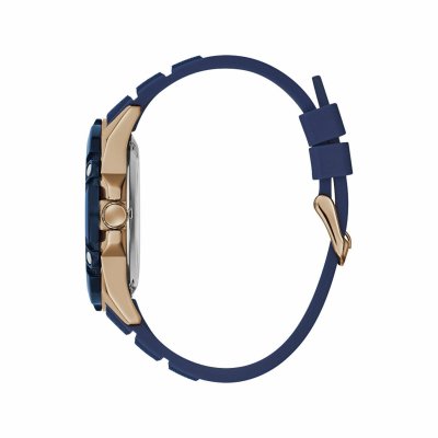 Guess Miesten rannekellot GW0061G3 (Ø 47 mm) Sininen Ruostumaton teräs