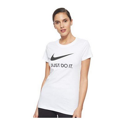 Dames-T-Shirt met Korte Mouwen NSW TEE JDI CI1383 Nike 100 Wit