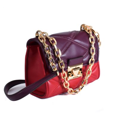 Naisten Käsilaukku Michael Kors 35F2GNRC1T-CHILI-MULTI Punainen 19 x 14 x 7 cm