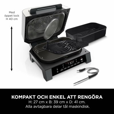 NINJA Sähkögrilli Harmaa