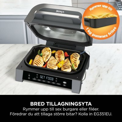 NINJA Sähkögrilli Harmaa