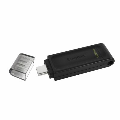 Kingston USB-tikku DT70/128GB Musta 128 GB