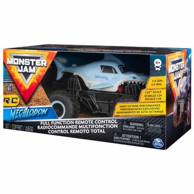 Monster Jam Kauko-ohjattava auto Megalodon 1: 24 Sininen Muovi
