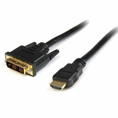 Startech HDMI - DVI adapteri HDDVIMM2M Musta (2 m)