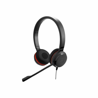 Jabra Kuulokkeet mikrofonilla 5399-829-309 Musta (1 osaa) Nahka