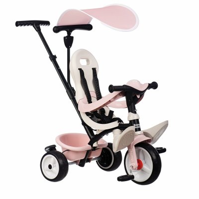 Smoby Kolmipyörä Paseo para bebés Pinkki Vaaleanpunainen Muovi