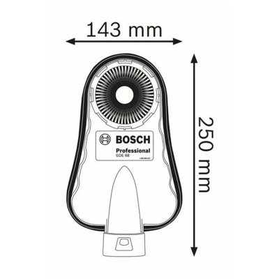 BOSCH Imurin suodatin GDE 68 Musta
