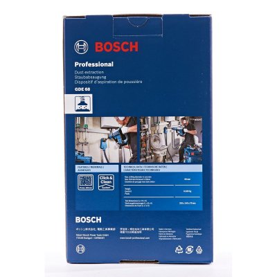 BOSCH Imurin suodatin GDE 68 Musta
