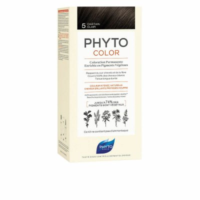 Phyto Paris Pysyvä väri Phytocolor 5-castaño claro Nº 5-Castano