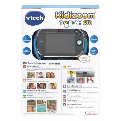 Vtech Lasten digikamera Kidizoom Touch 3, 5" 5 Mpx Sininen Muovi