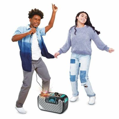 Vtech Kaiutin karaokemikrofonilla Super Sound Musta Muovi