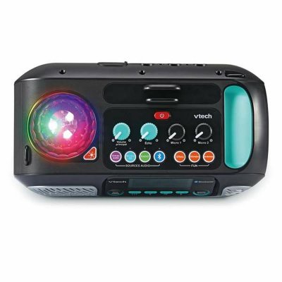Vtech Kaiutin karaokemikrofonilla Super Sound Musta Muovi