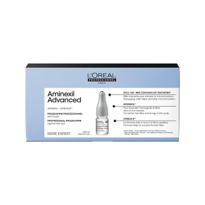 L'Oreal Professionnel Paris Hiusten lähtöön vaikuttavat ampullit AMINEXIL ADVANCED