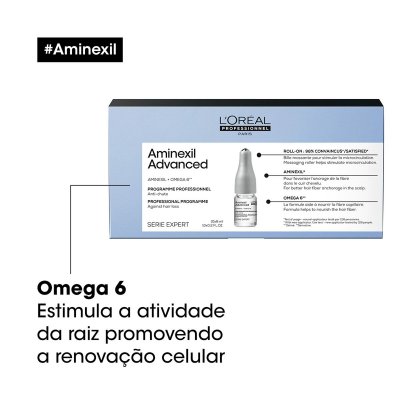 L'Oreal Professionnel Paris Hiusten lähtöön vaikuttavat ampullit AMINEXIL ADVANCED