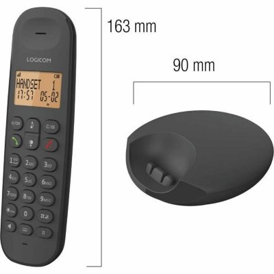 Logicom Langaton puhelin ILOA 350 TRIO Musta Muovi