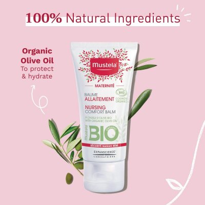 Mustela Imetysvoide Maternité Bio 30 ml Valkoinen