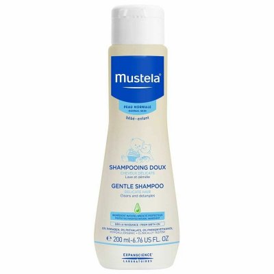 Pehmeä shampoo Mustela (200 ml)