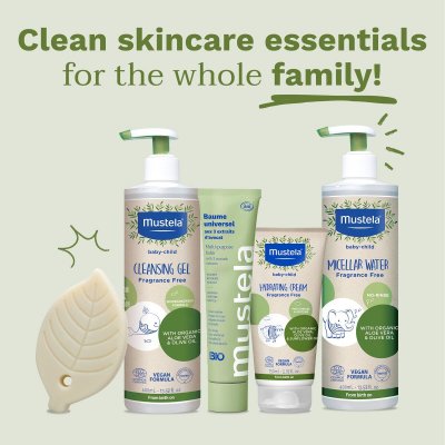 Mustela Schampobar Bio shampoo 75 g Valkoinen