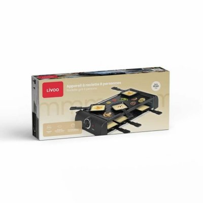 Livoo Raclette Musta