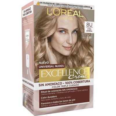 Pysyvä väriaine L'Oréal Paris Excellence Nº 8.0-rubio claro