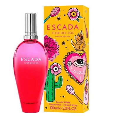 Naisten parfyymi Flor del Sol Escada 78693 EDT (100 ml) 100 ml Flor del Sol
