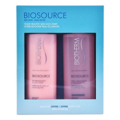 Cosmeticaset voor Dames Biosource Duo Ps Biotherm (2 pcs)