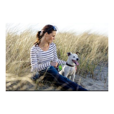 Koiran talutushihna Flexi NEW NEON Sininen Koko M Musta Metalli