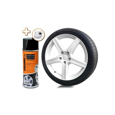 Vloeibaar rubber voor auto's Foliatec 10062800 Wit Glanzend 400 ml