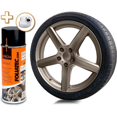 Vloeibaar rubber voor auto's Foliatec Brons metaal 400 ml