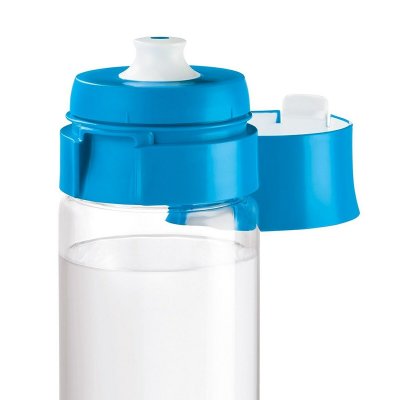 Fles met Koolstoffilter Brita 600 ml Blauw Plastic