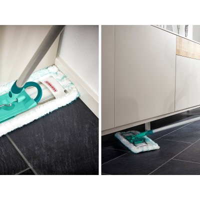 Leifheit Mop with Bucket Sininen Muovinen Yhdiste 8 L Turkoosi Ruostumaton teräs
