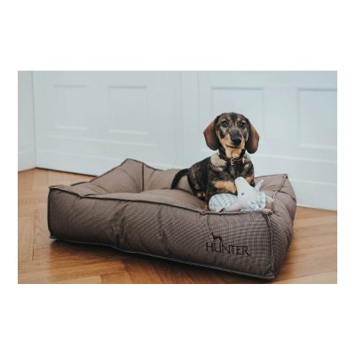 Bed for Dogs Hunter Lancaster Ruskea (120 x 90 cm) Polyesteri
