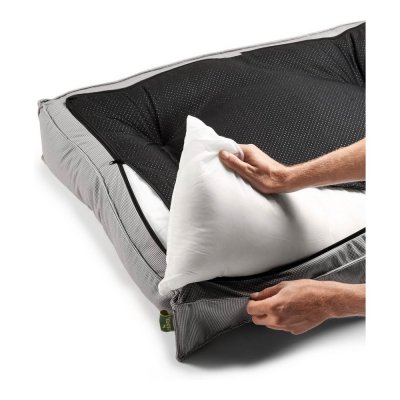 Bed for Dogs Hunter Lancaster Ruskea (120 x 90 cm) Polyesteri