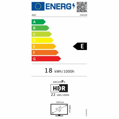 Näyttö AOC 24G42E 24" Full HD