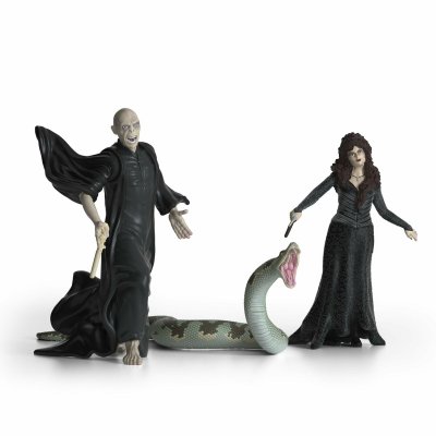 Schleich Toimintahahmot Voldemort, Nagini and Bellatrix (3 osaa) Ruskea