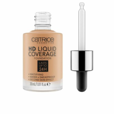 Catrice Nestemäinen meikin pohjustusaine Hd Liquid Coverage Foundation 065-bronze be Nailon