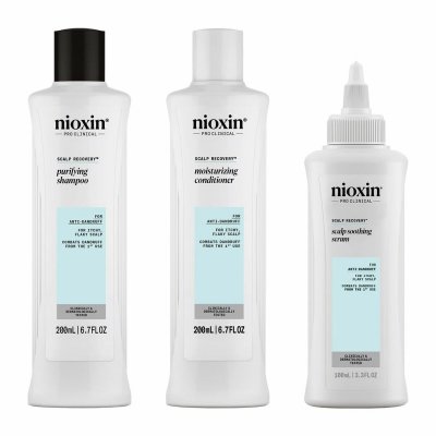 Nioxin Hiustenlaittosetti SCALP RECOVERY (3 osaa)