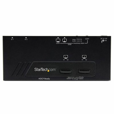 Startech HDMI-kytkin VS222HDQ Musta Alumiini