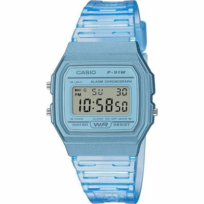 Casio Digitaalikello F-91WS-2EF Sininen