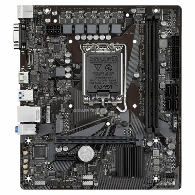 Gigabyte Emolevy H610M H V2 H610 LGA 1700 Musta