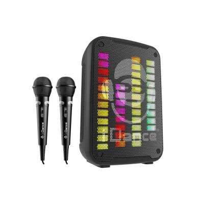 BigBuy Kids Kaiutin karaokemikrofonilla Musta Muovi