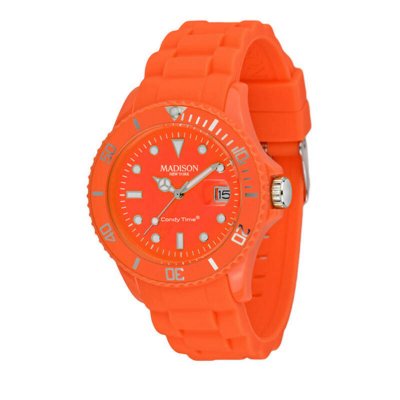 Madison Naisten rannekellot U4503-51 (Ø 40 mm) Oranssi Ruostumaton teräs