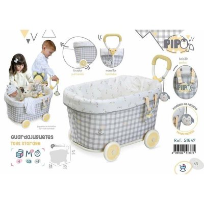 Decuevas Nuken vaunut 36 x 55 47 cm Harmaa