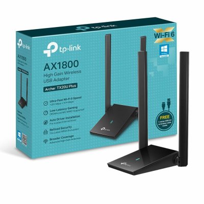TP-Link Tukiasema Archer TX20U Plus Musta Muovi
