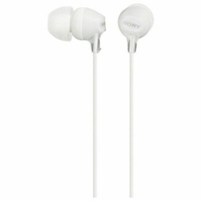 Kuulokkeet Sony MDR-EX15LP/W in-ear Valkoinen Silikoni