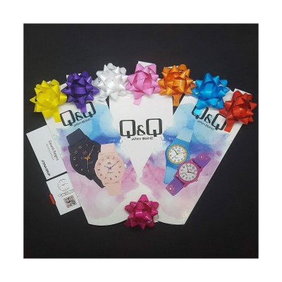 Q&Q Pikkulasten kellot VR19J012Y (Ø 34 mm) Vaaleanpunainen Silikoni