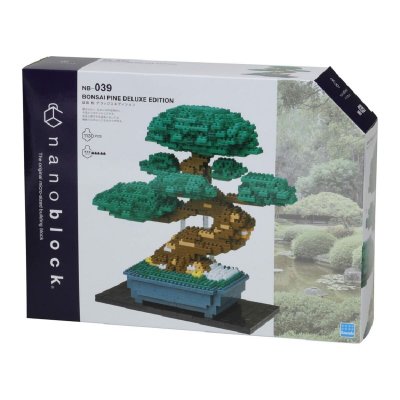 Nanoblock Rakennussetti Bonsai Pine Deluxe Edition NB-039 Muovi