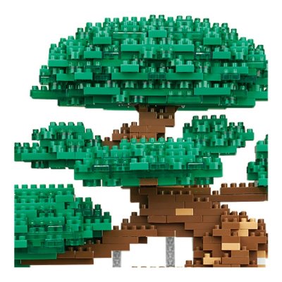 Nanoblock Rakennussetti Bonsai Pine Deluxe Edition NB-039 Muovi